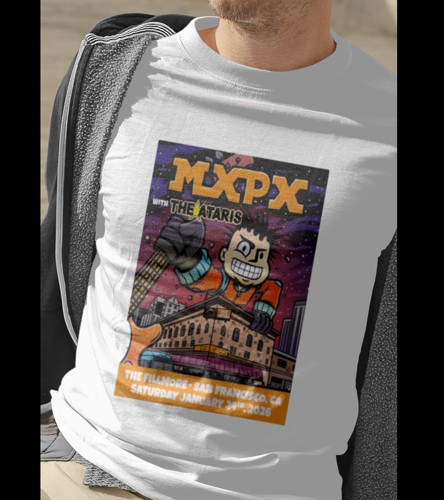 MXPX With The Ataris The Fillmore San Francisco January 24 2026 T-Shirt
