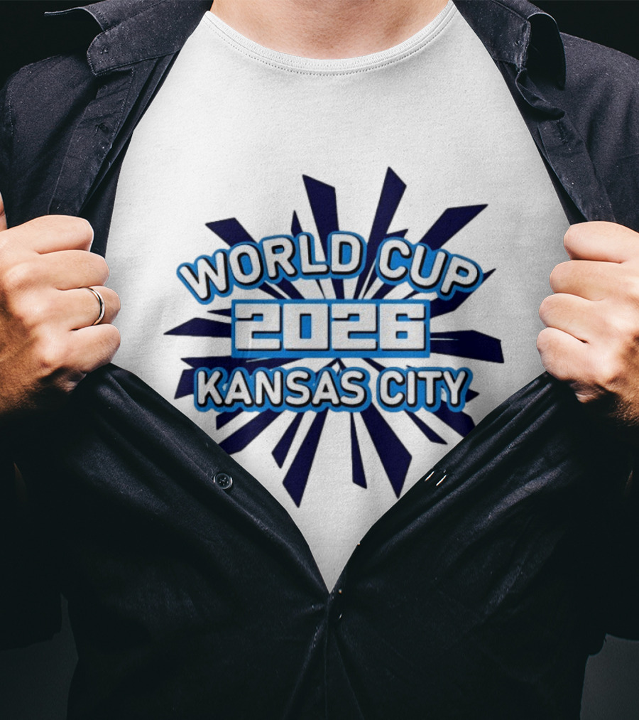 World Cup 2026 Kansas City Tournament Event Celebration T-Shirt