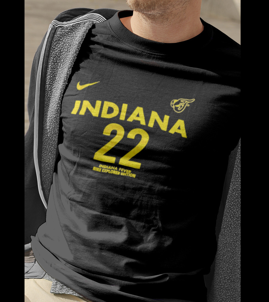 Nike Indiana Fever 22 Caitlin Clark Explorer Edition T-Shirt