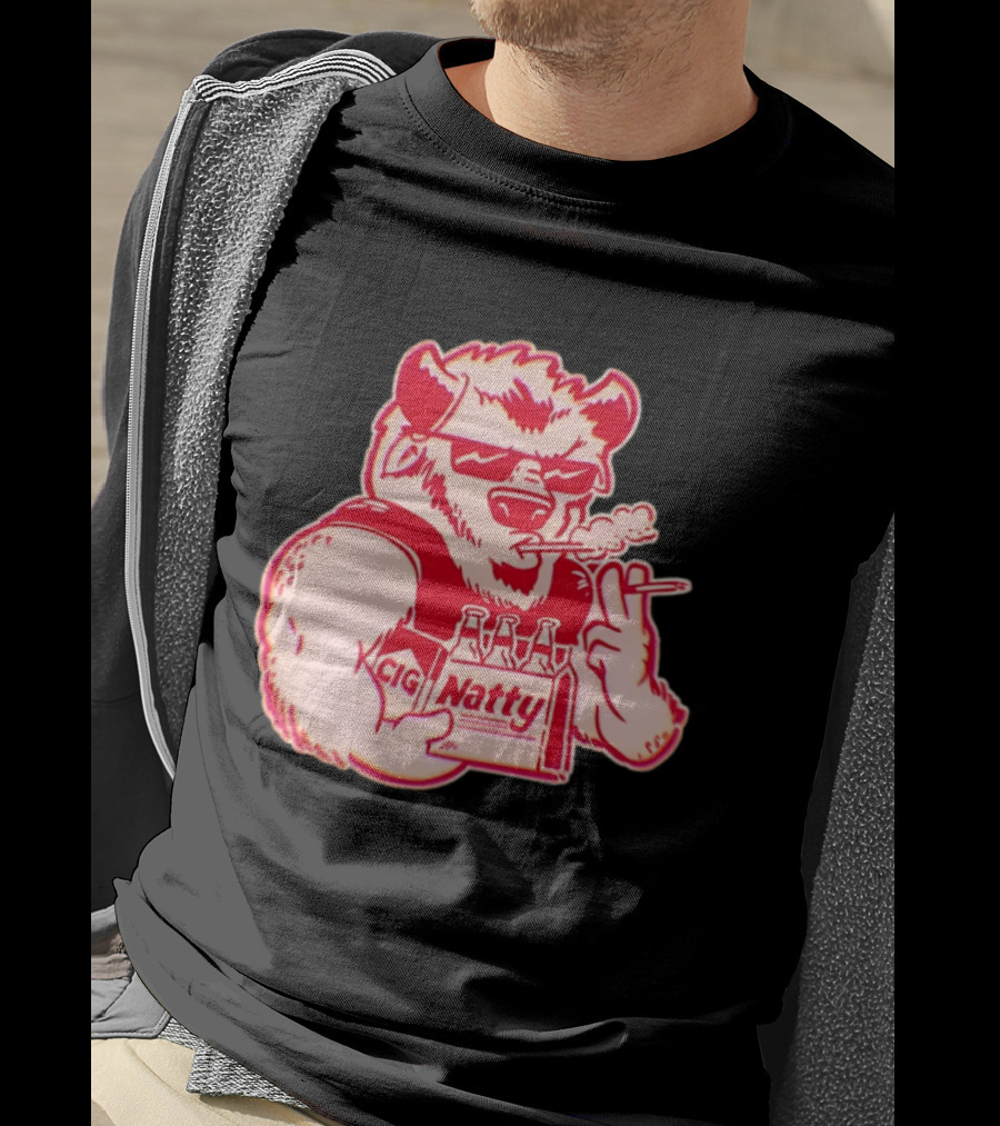 Coach Cignetti Indiana Hoosiers Football Bison Smoking CIG Natty T-Shirt