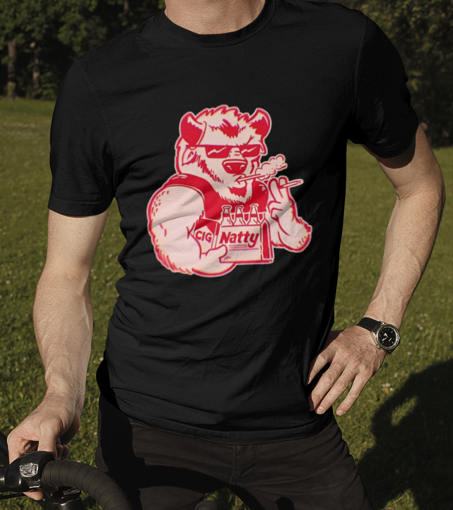 Coach Cignetti Indiana Hoosiers Football Bison Smoking CIG Natty T-Shirt