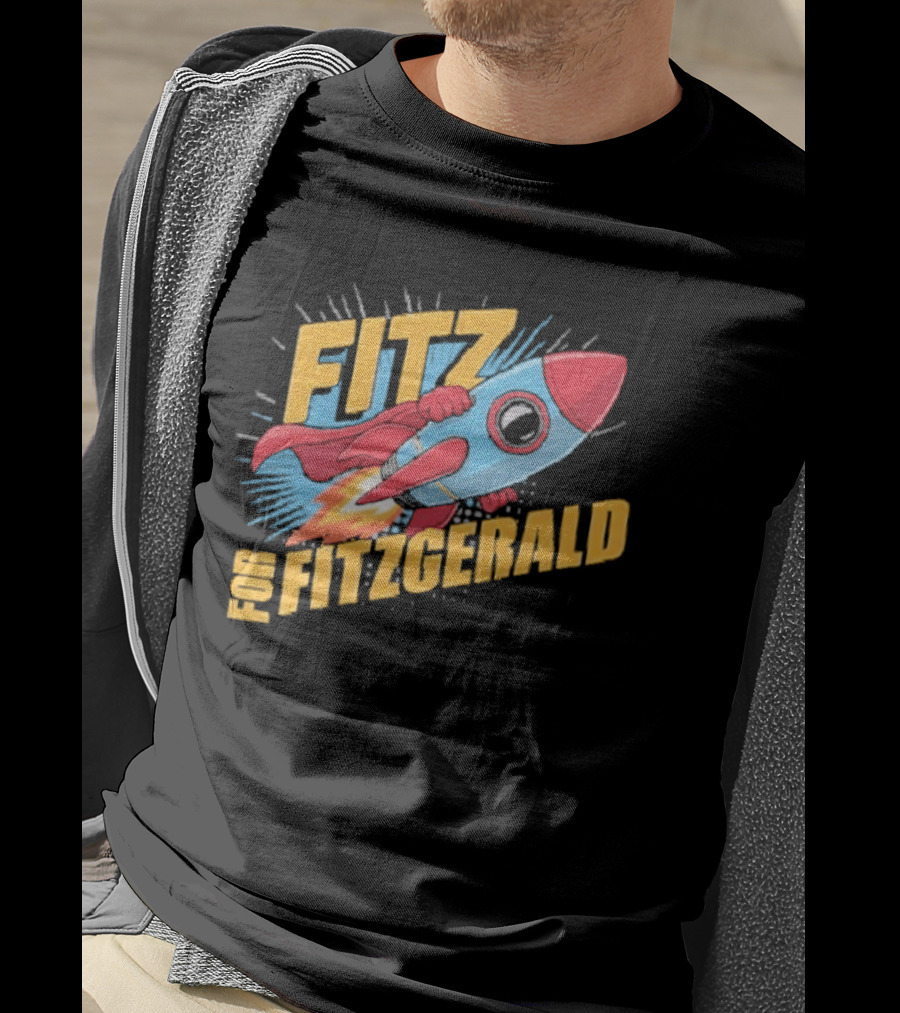 FITZ For FITZGERALD Rocketship T-Shirt