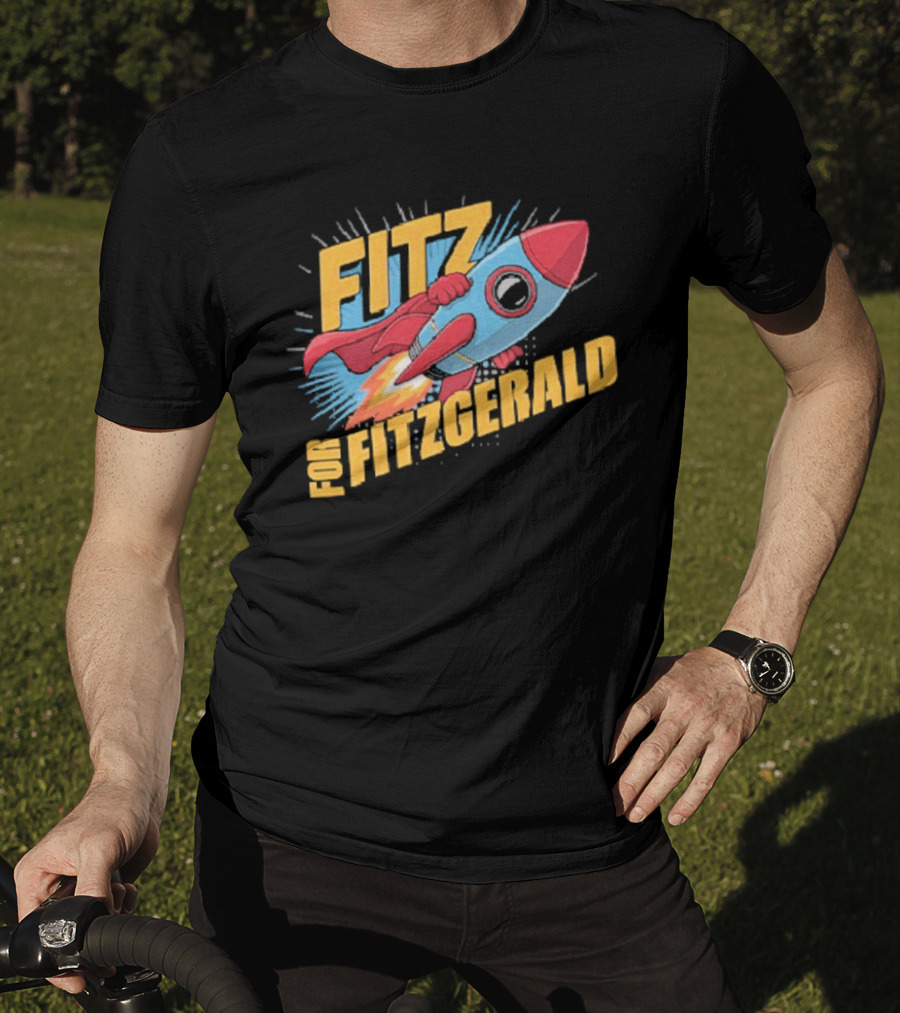 FITZ For FITZGERALD Rocketship T-Shirt
