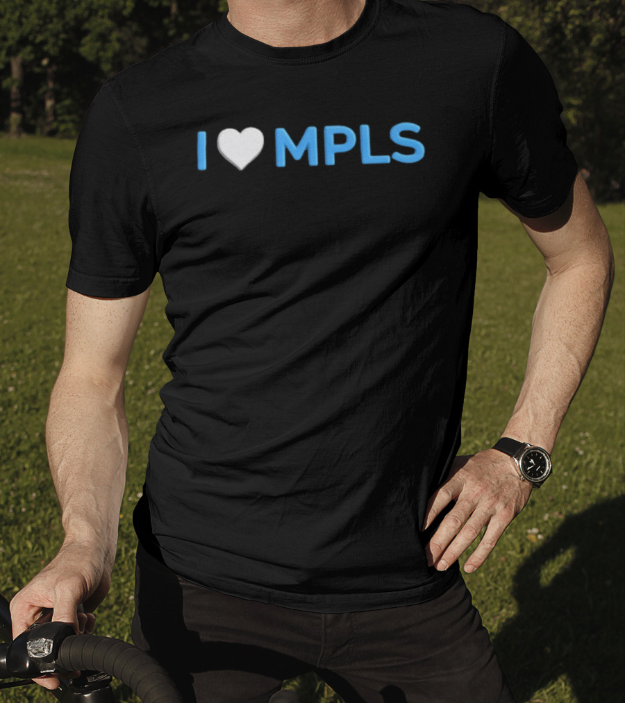 I Love MPLS Heart Minneapolis T-Shirt