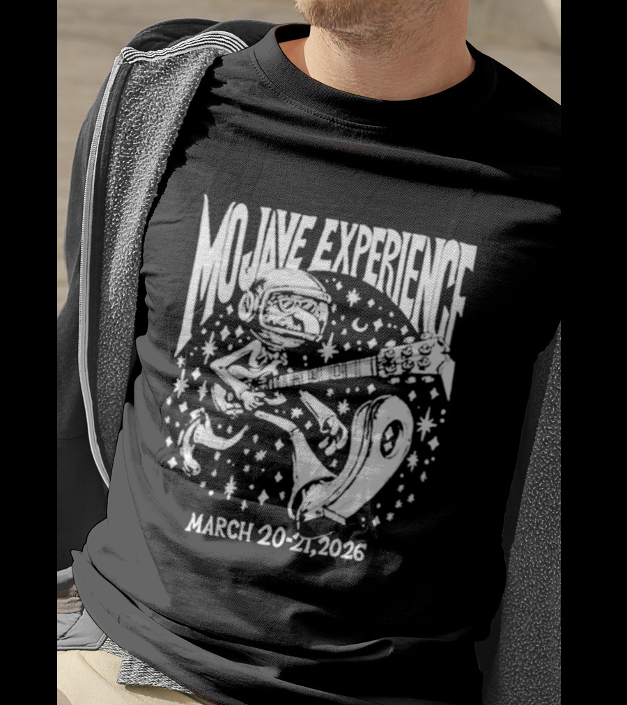 Mojave Experience March 20 21 2026 Alien Guitar Adventure T-Shirt