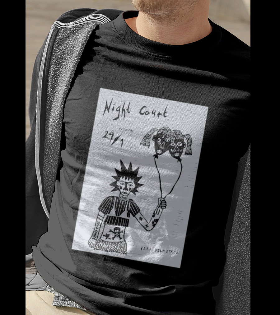 Night Court January 24 Vera Downstage Groningen NL Punk T-Shirt