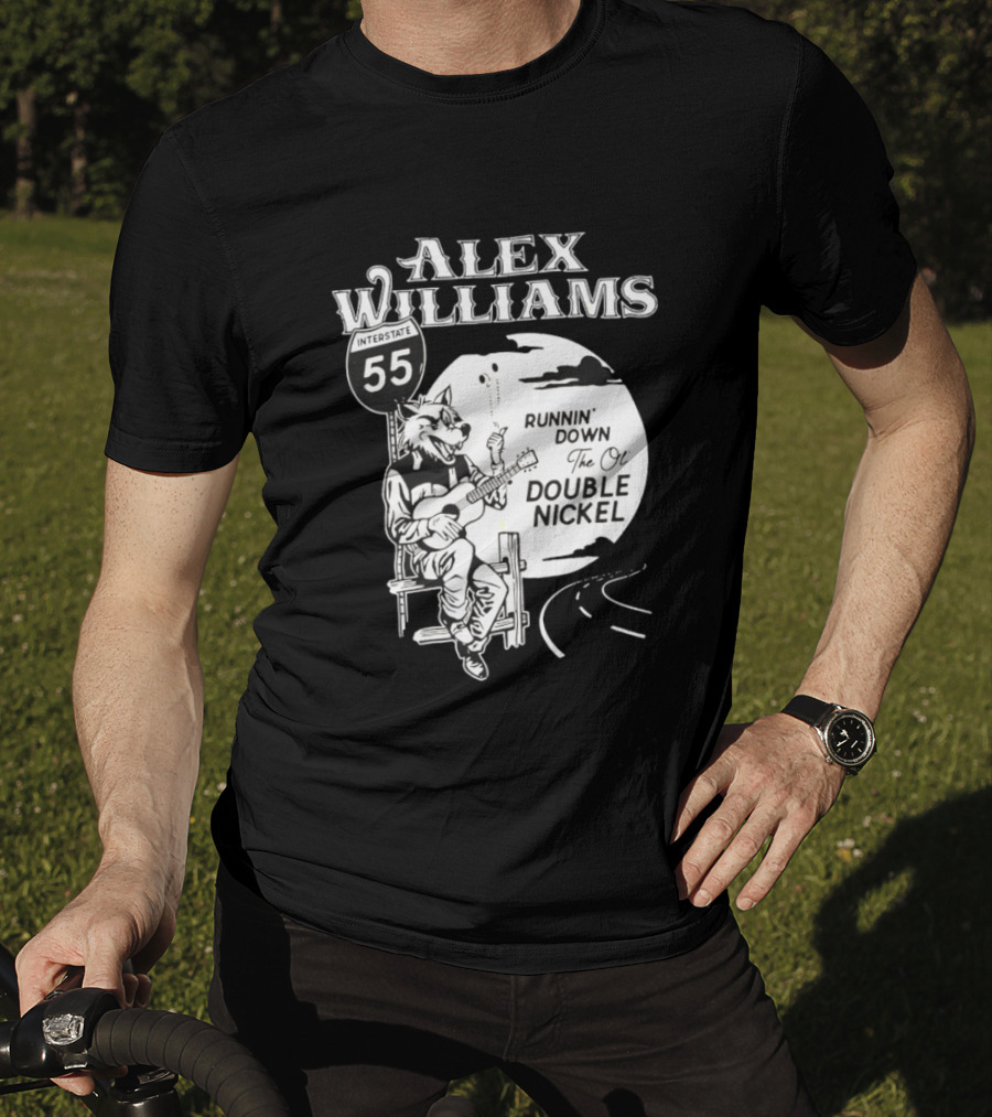 Alex Williams 55 Runnin' Down The Ol' Double Nickel T-Shirt