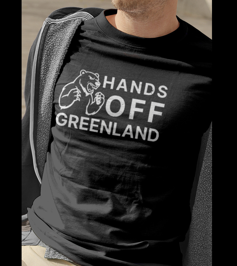 Bear Hands Off Greenland Protest T-Shirt