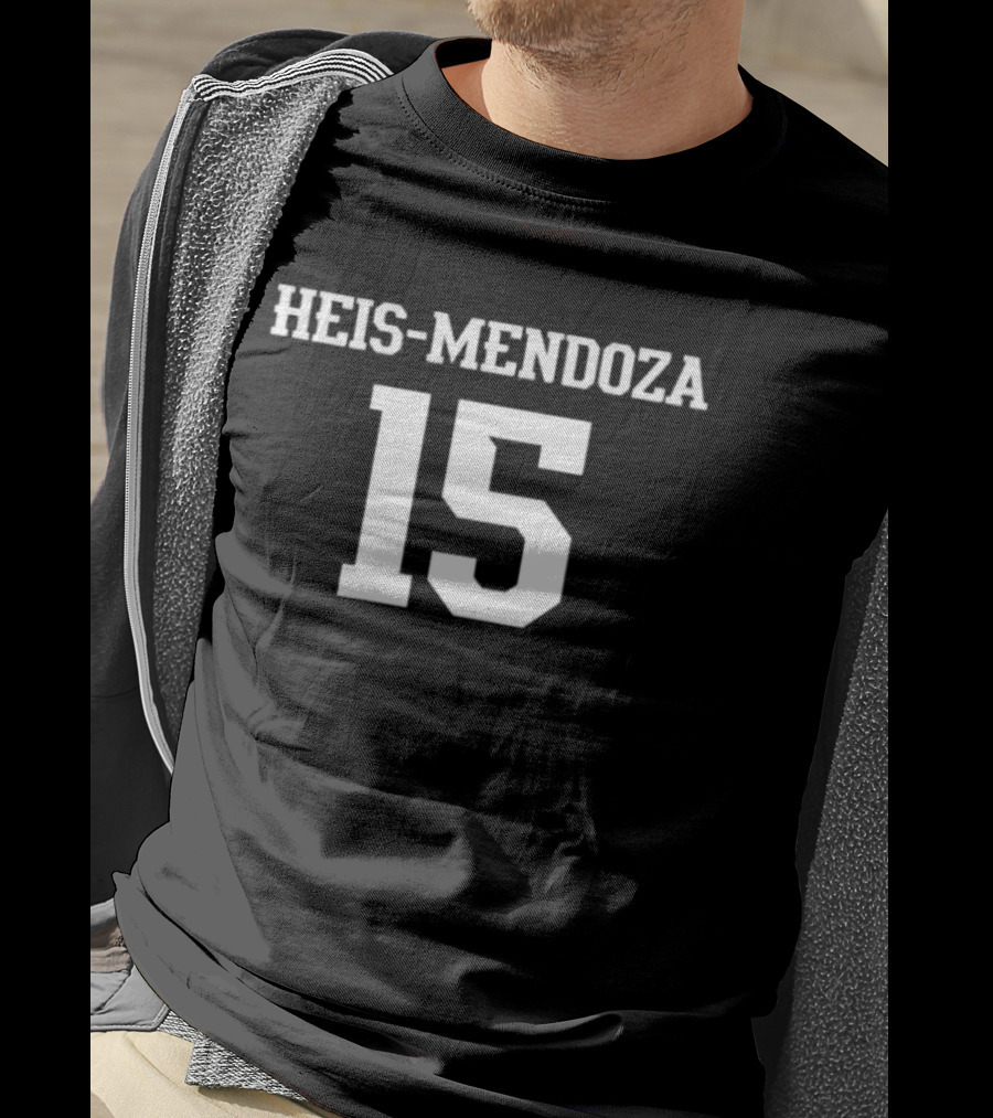 Indiana Hoosiers Heis Mendoza 15 T-Shirt