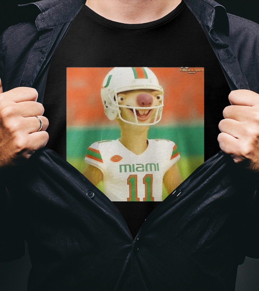Sid Miami Hurricanes Football Jersey T-Shirt