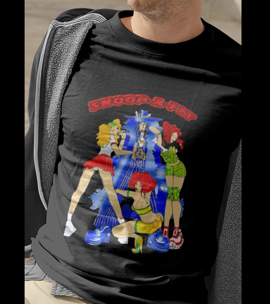 Snoop Doggy Dogg Snoop A Fly Anime Girls Colorful T-Shirt