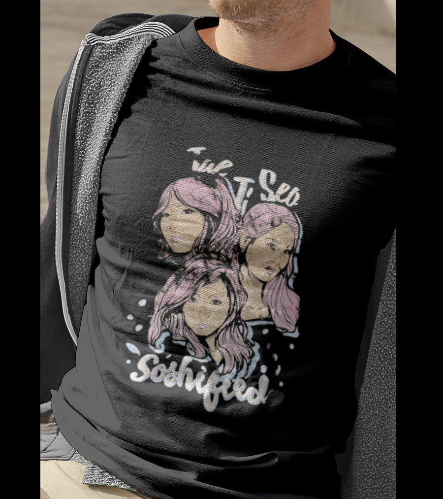 Tae Ji Seo Soshified Pastel Portrait Trio T-Shirt