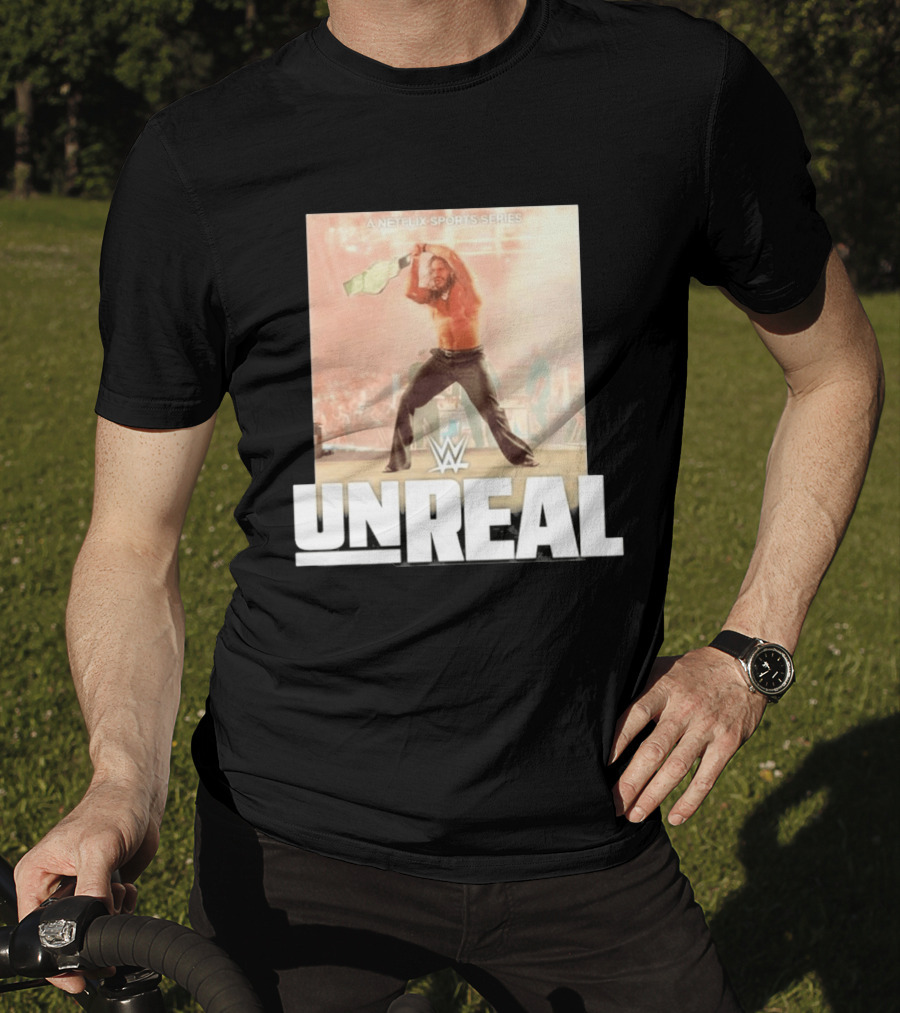 A Netflix Sports Series WWE Seth Rollins Unreal Championship Moment T-Shirt