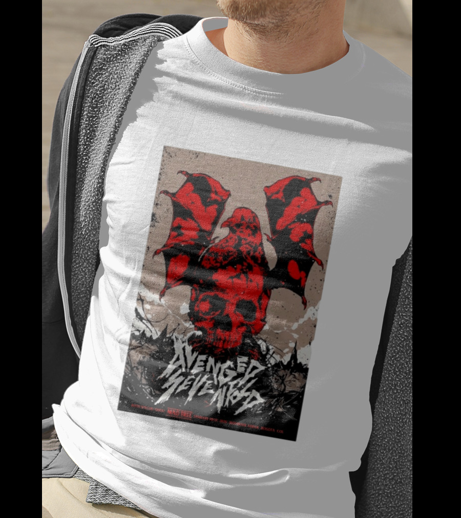 Avenged Sevenfold January 20 2026 Bogota Movistar Arena Mad Tree Special Guest T-Shirt