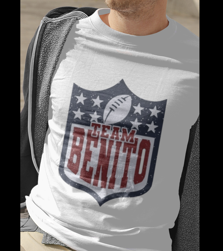 Team Benito Football Shield T-Shirt