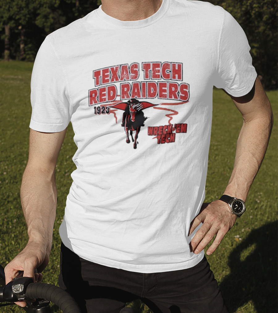 Texas Tech Red Raiders 1923 Wreck 'Em Tech Horse T-Shirt