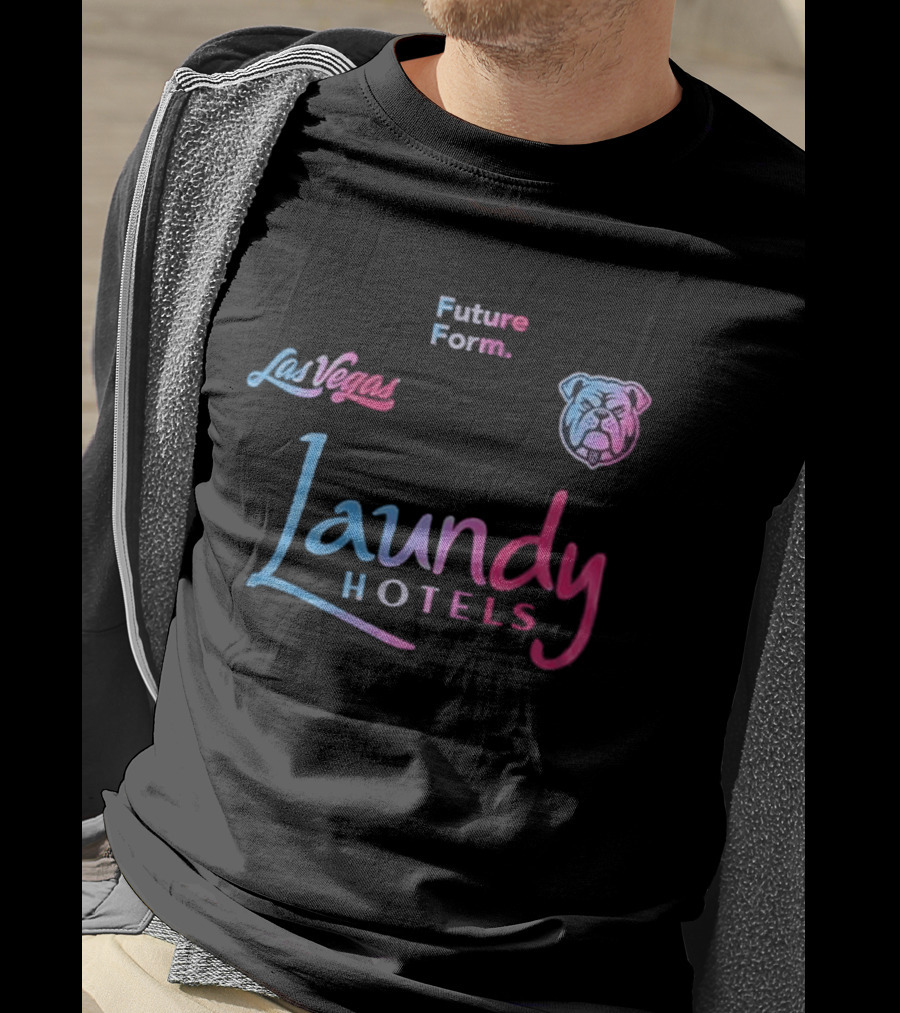 Canterbury Bankstown Bulldogs 2026 Laundy Hotels Las Vegas Future Forma Bulldogs T-Shirt