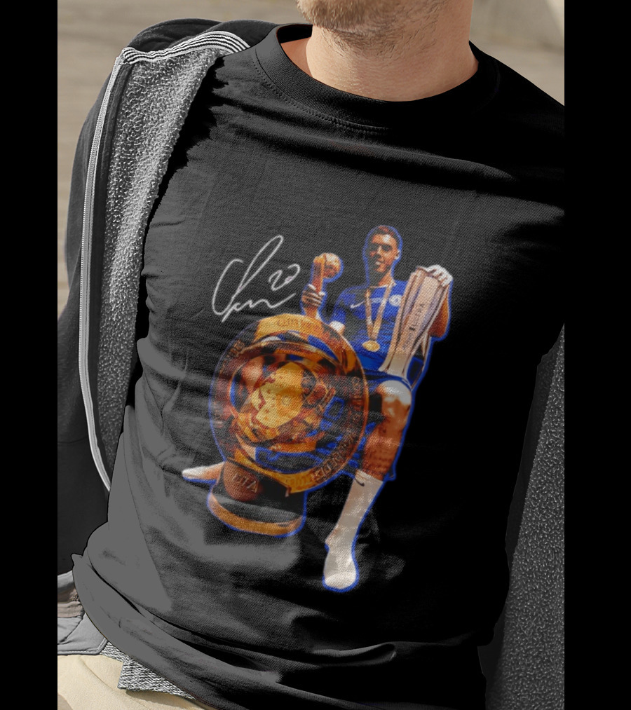 Cole Palmer Club World Cup FIFA Trophy Celebration T-Shirt