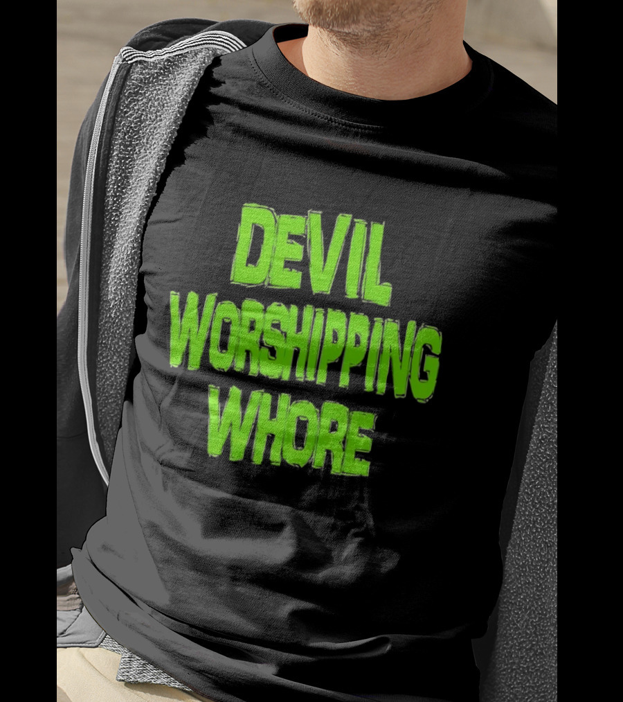 Devil Worshipping Whore T-Shirt