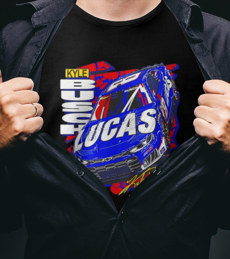 Kyle Busch Lucas Oil NASCAR Richard Childress Racing T-Shirt