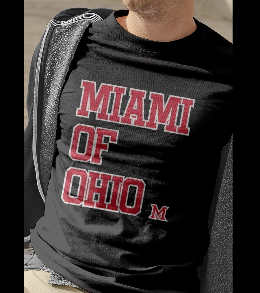 Miami Of Ohio RedHawks Basketball M T-Shirt