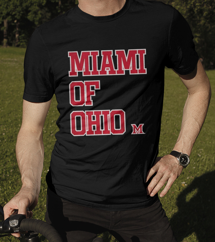 Miami Of Ohio RedHawks Basketball M T-Shirt