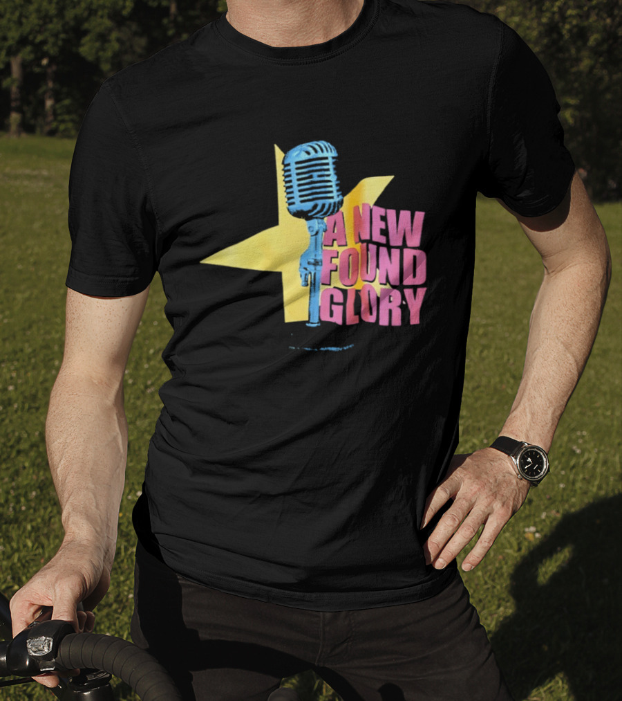 A New Found Glory Vintage Microphone Star T-Shirt