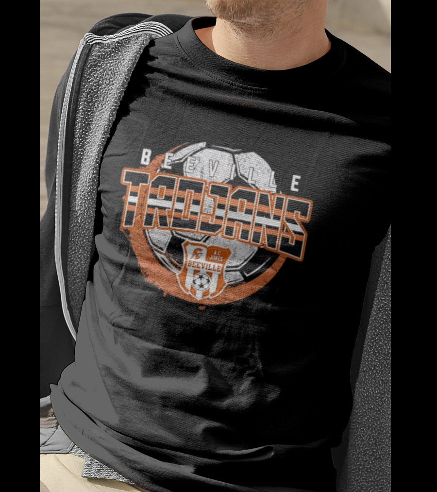 Beeville Trojans AC Jones Soccer Team T-Shirt