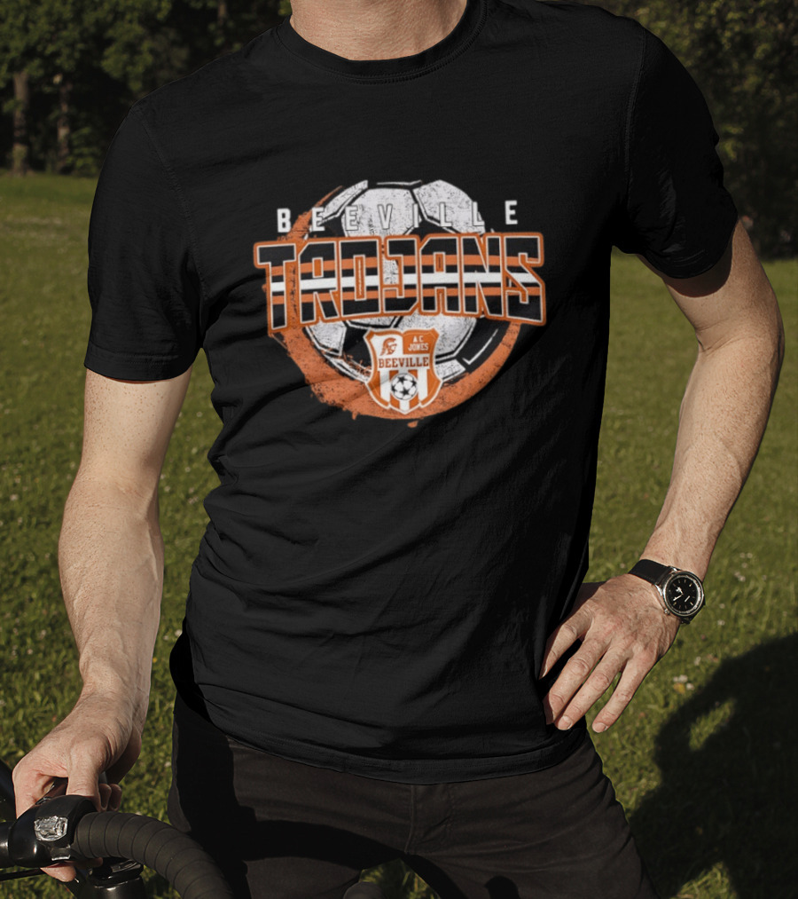 Beeville Trojans AC Jones Soccer Team T-Shirt