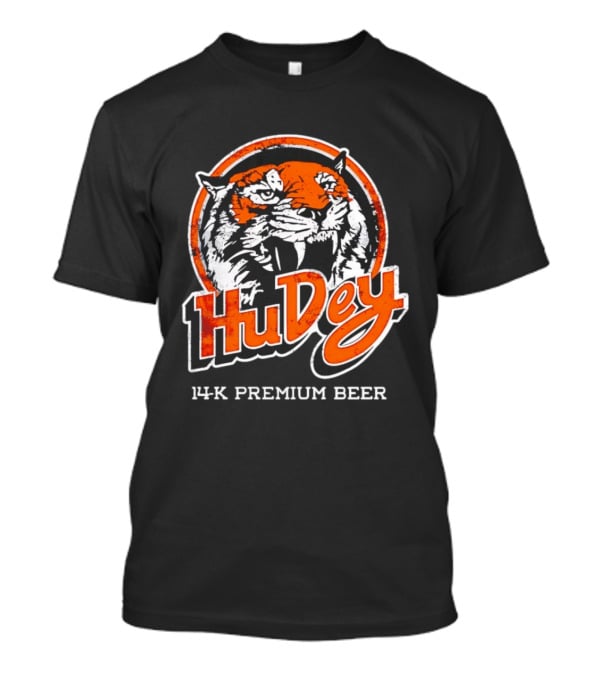 HuDey 14K Premium Beer Tiger T-Shirt