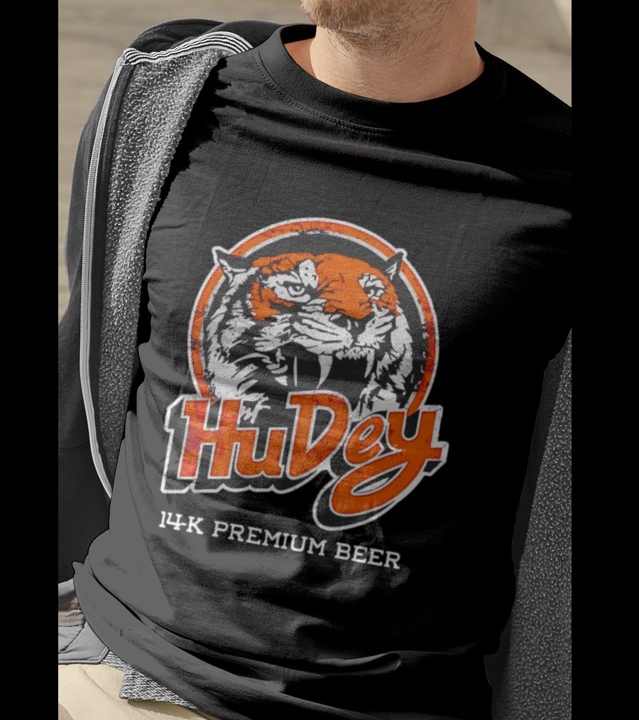 HuDey 14K Premium Beer Tiger T-Shirt