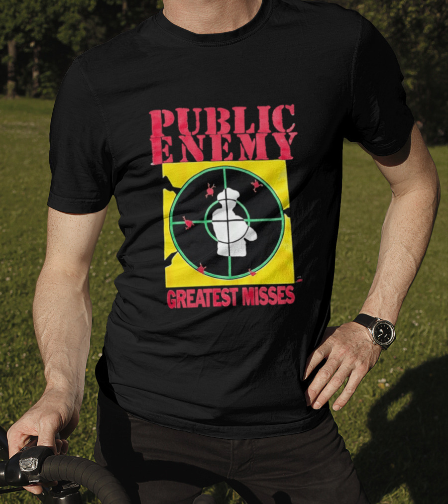 Public Enemy Greatest Misses Target T-Shirt