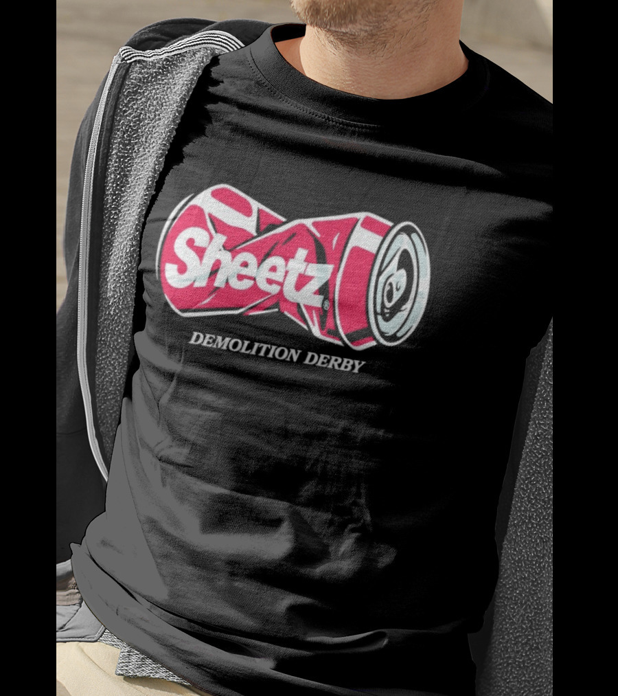 Sheetz Demolition Derby Crushed Can T-Shirt