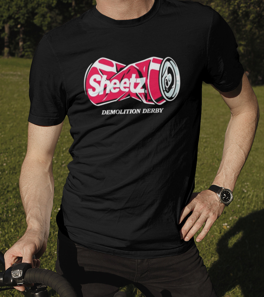 Sheetz Demolition Derby Crushed Can T-Shirt