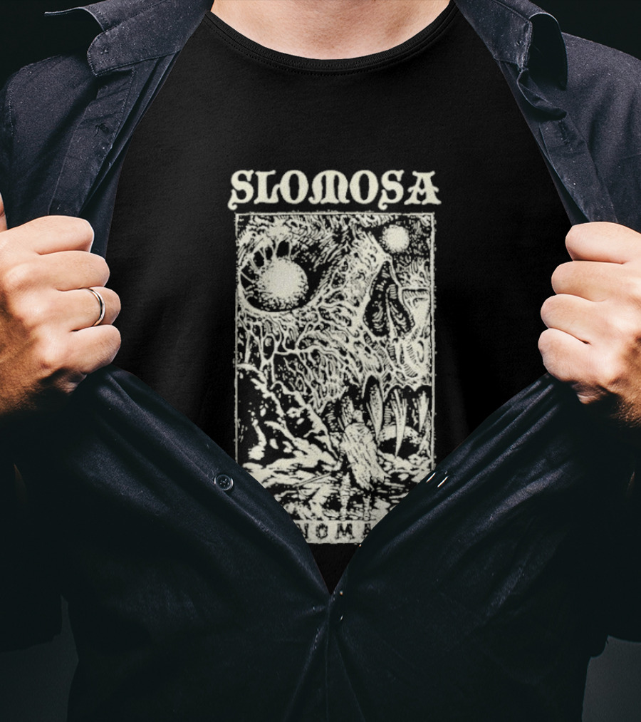 Slomosa Monomann Psychedelic Scandinavian T-Shirt