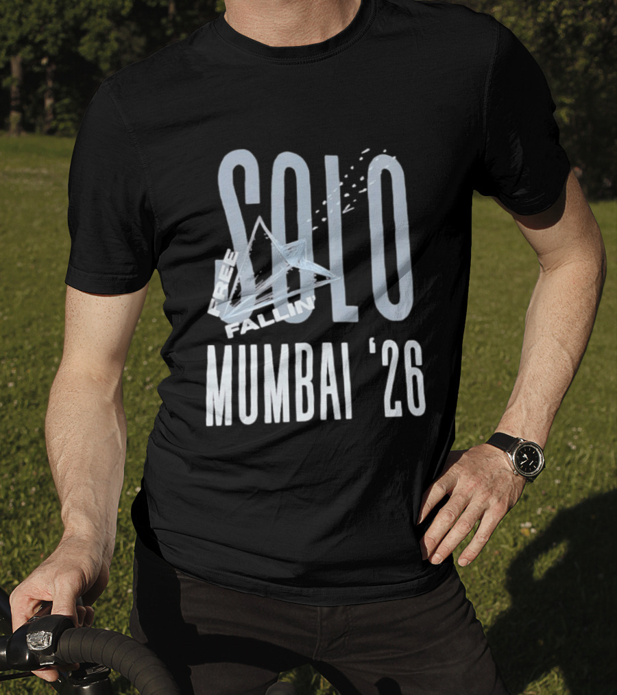 Solo Free Fallin' Mumbai '26 Adventure T-Shirt