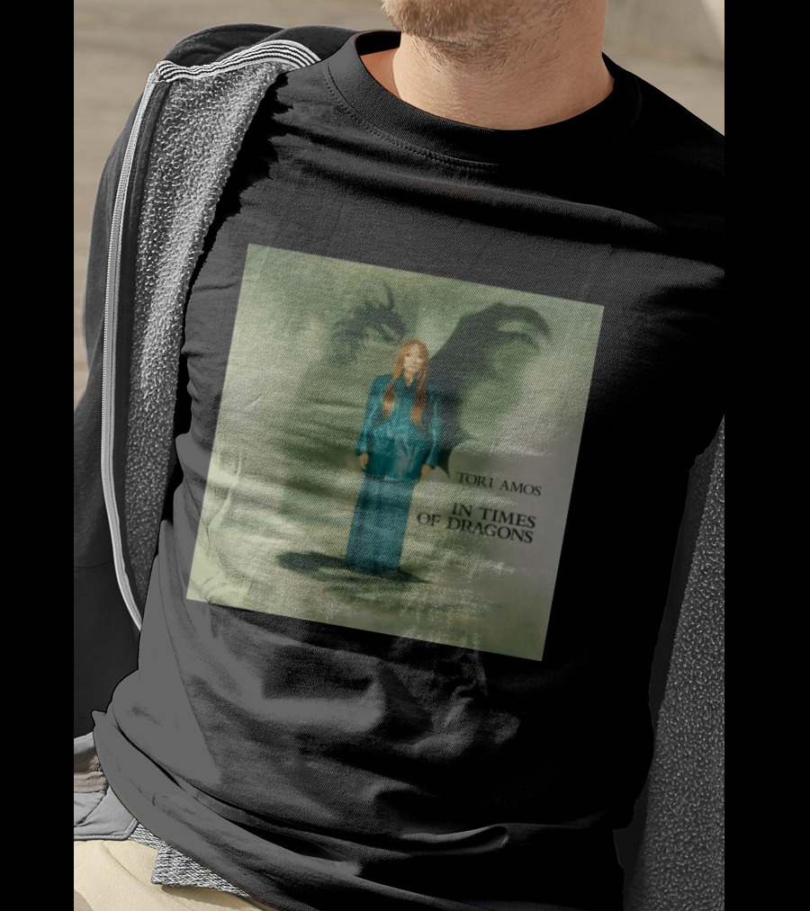 Tori Amos In Times Of Dragons US Tour 2026 Shadowed Dragon T-Shirt