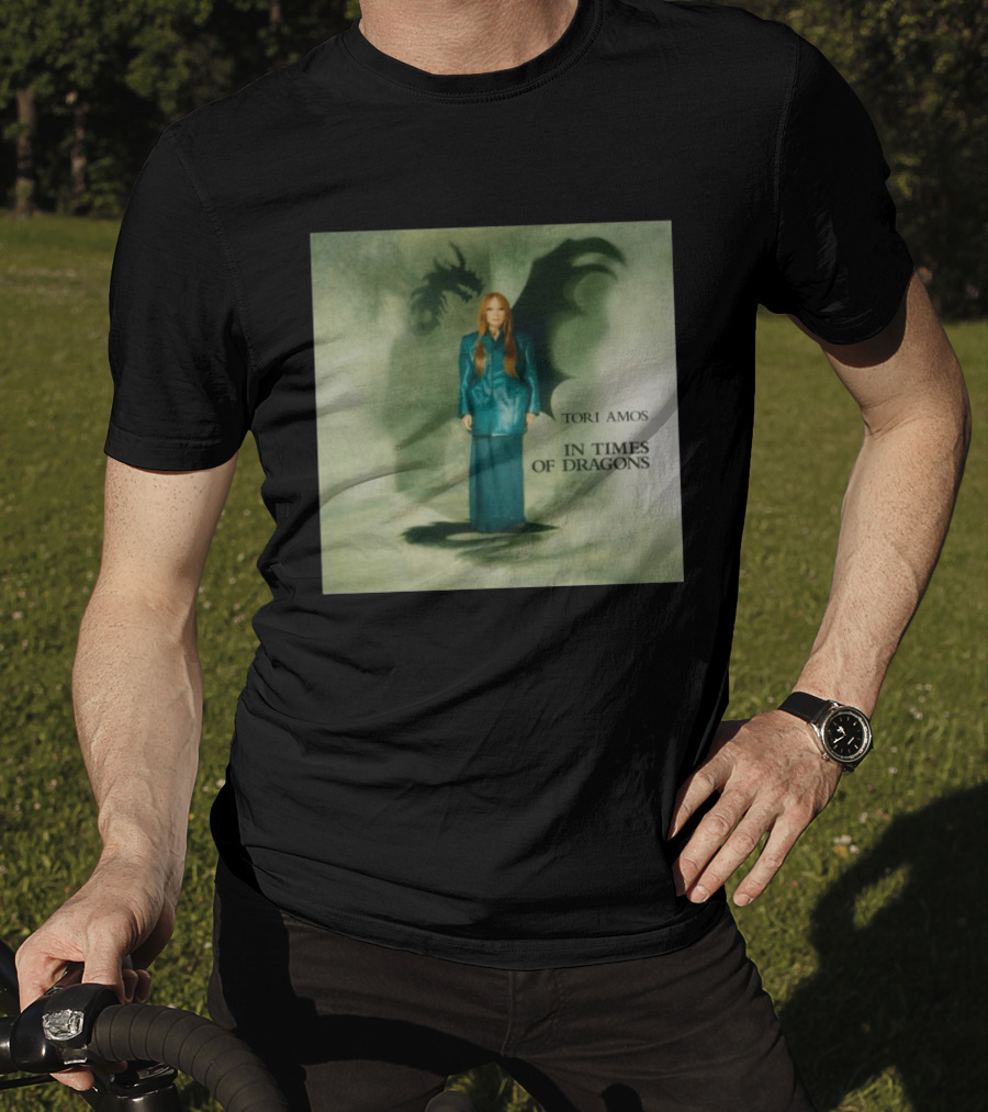 Tori Amos In Times Of Dragons US Tour 2026 Shadowed Dragon T-Shirt