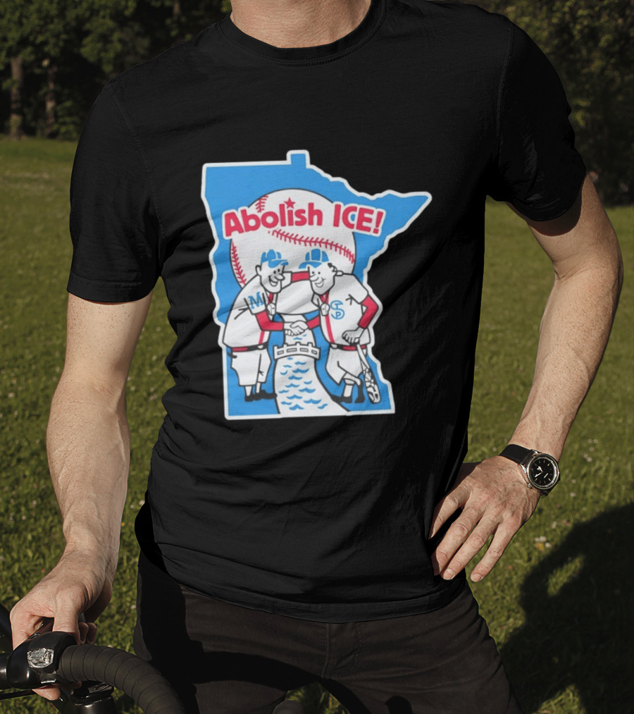 Abolish ICE Twins T-Shirt