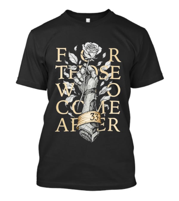 Expedition 33 For Those Who Come After Floral T-Shirt