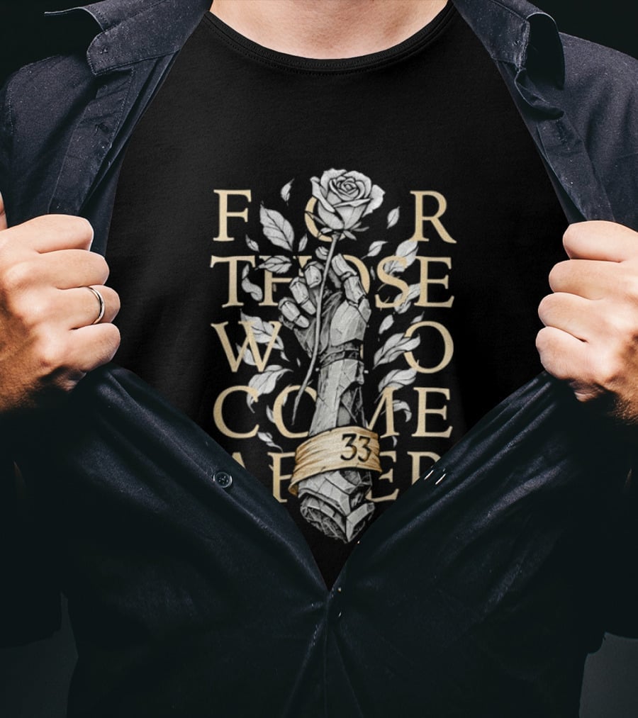 Expedition 33 For Those Who Come After Floral T-Shirt