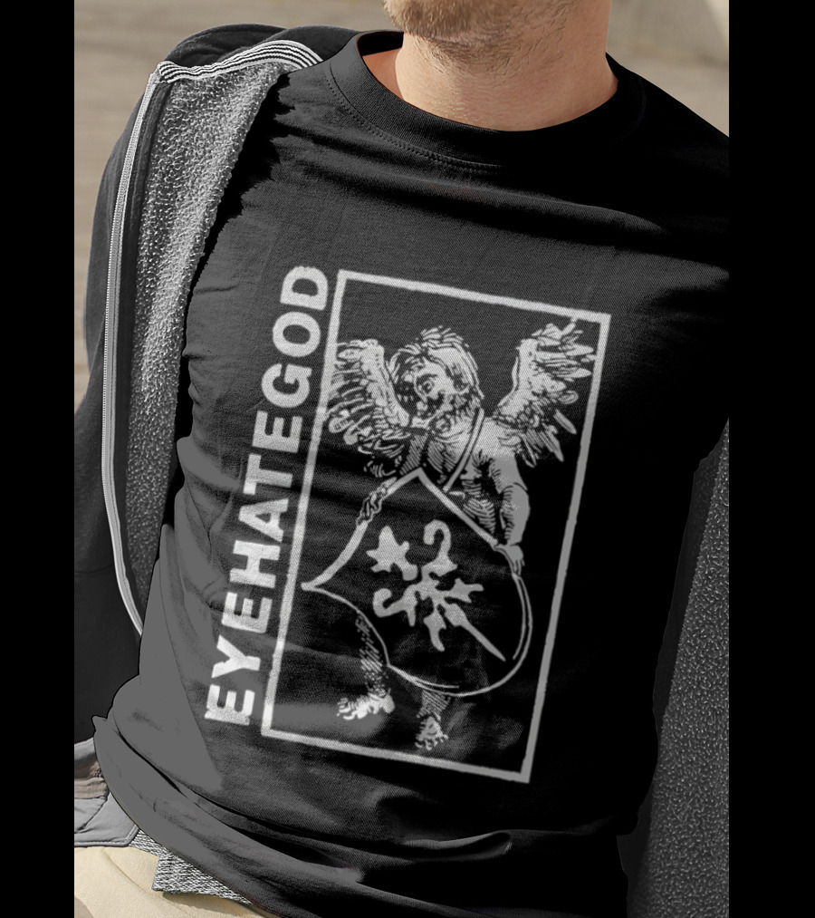 Eyehategod Xan Angel Holding Shield T-Shirt