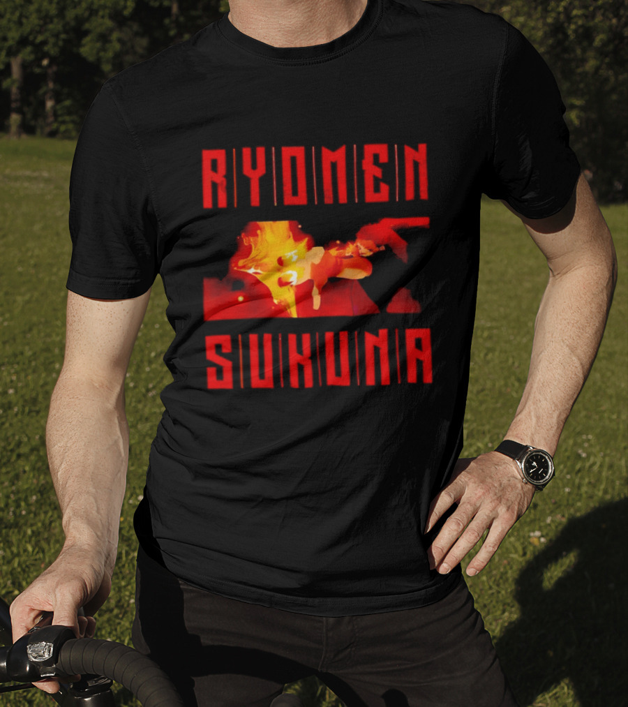 Ryomen Sukuna Jujutsu Kaisen Anime Character Power Display T-Shirt