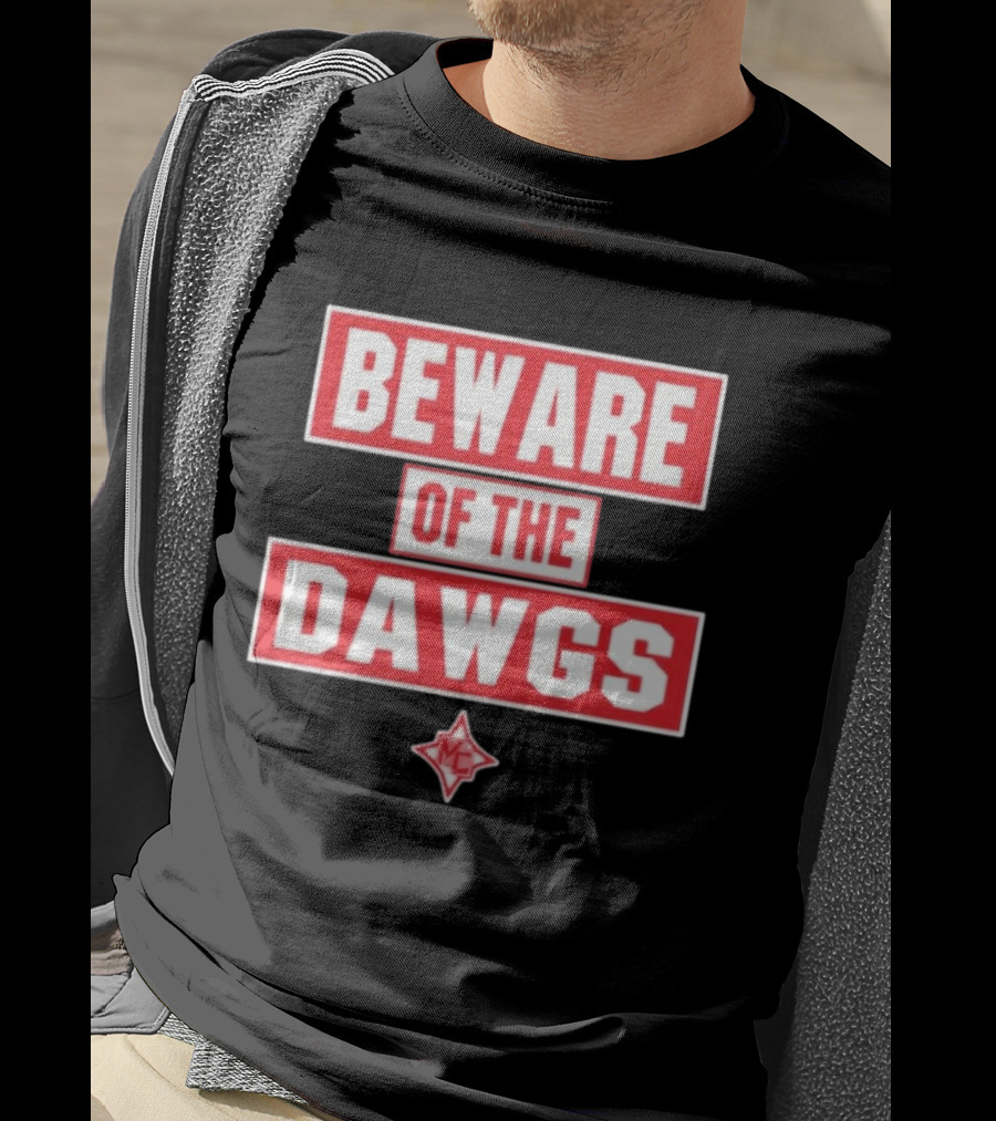 Beware Of The Dawgs Georgia Bulldogs MC Dawgs T-Shirt