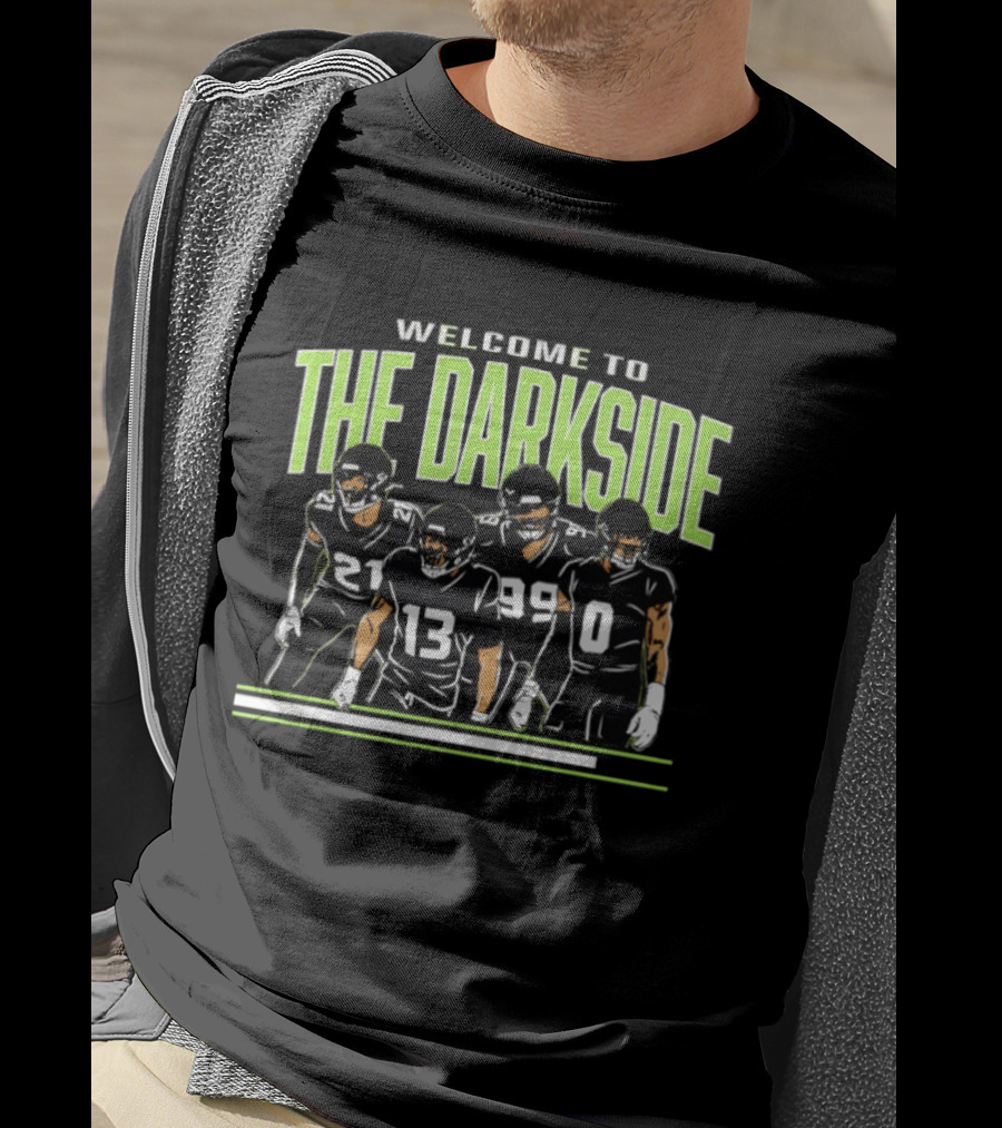 Welcome To The Dark Side Seattle Seahawks Players Football Team T-Shirt