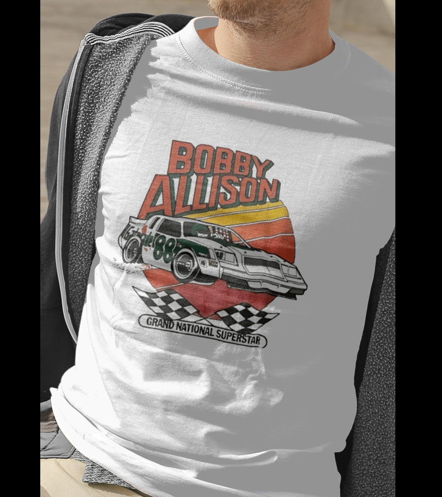 Bobby Allison 88 Racing Legend Grand National Superstar T-Shirt