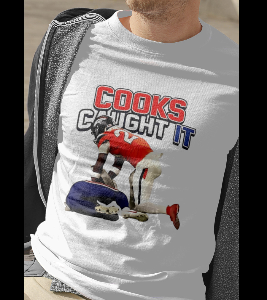 Buffalo Bills Mafia Cooks Caught It Football Play T-Shirt