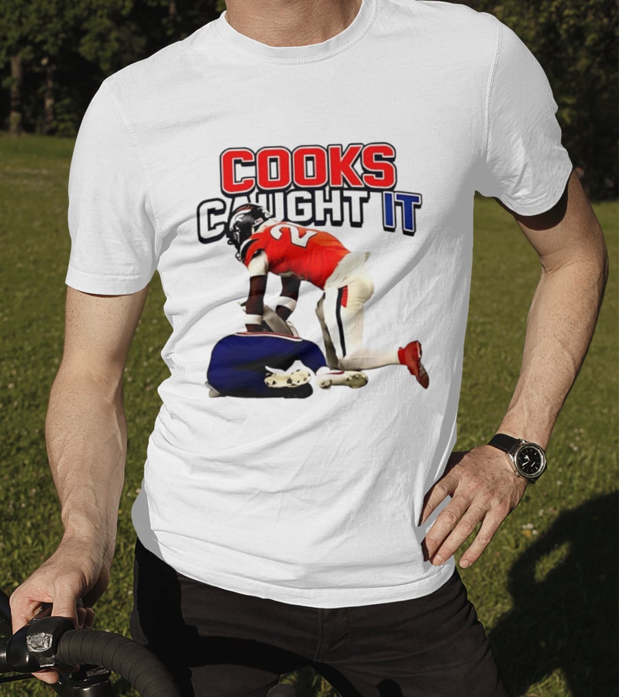 Buffalo Bills Mafia Cooks Caught It Football Play T-Shirt