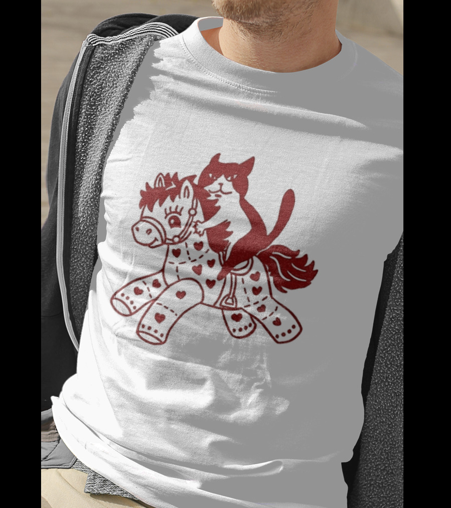 Cat Lovers New Year Of The Horse 2026 Embrace The Celebration T-Shirt
