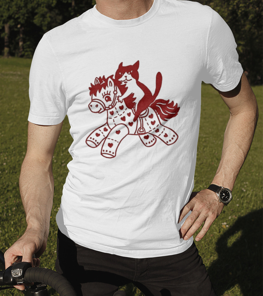 Cat Lovers New Year Of The Horse 2026 Embrace The Celebration T-Shirt